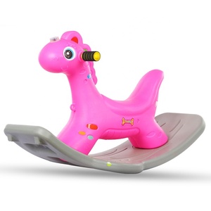 Cavallo a Dondolo Colorato <span class=keywords><strong>con</strong></span> Ruote per Bambini - Product Image 3