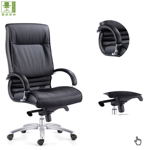Ofis patron deri döner sandalye/PU veya üst deri ofis yönetici deri sandalyeler/Yönetici deri büro sandalyeleri - Product Image 5