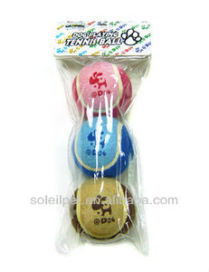 Pet malzemeleri promosyon ürünleri özel baskılı köpek oynayan <span class=keywords><strong>Jumbo</strong></span> tenis topu köpek eğitim ve açık oynayan köpek oyuncak - Product Image 6