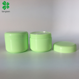50g 2oz Verde Redondo de plástico Frascos de Cosméticos com Forros e Tampas de Cúpula, recipiente cosmético para viagem, creme em gel para máscara de cabelo - Product Image 3