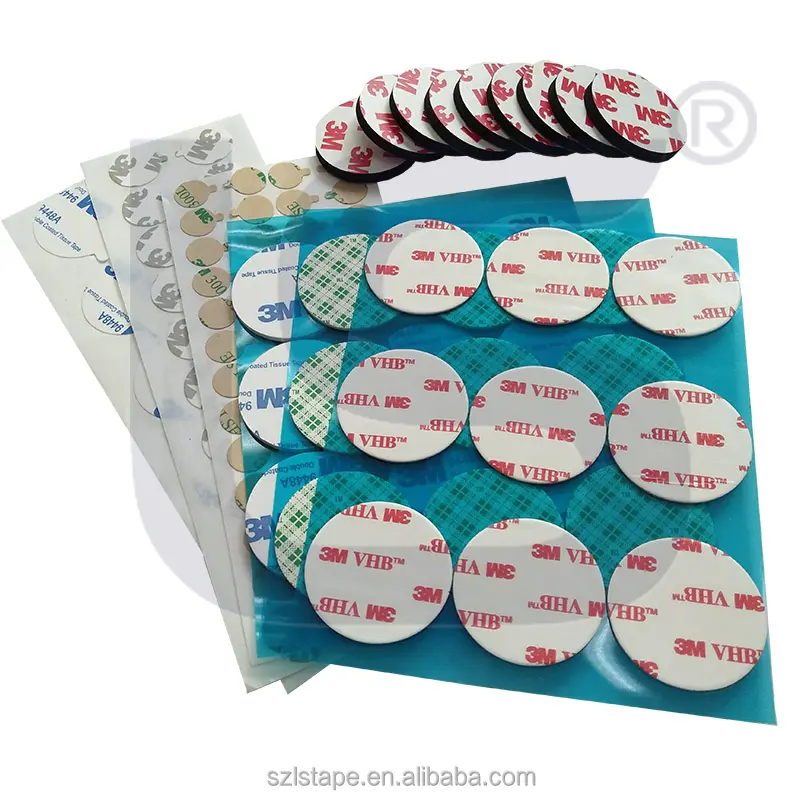 Die Cut Double Sided Adhesive Circle Tape