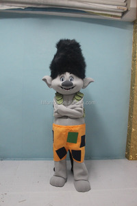 Funtoys CE trolls de amapola y rama de dibujos animados trajes de la mascota - Product Image 1
