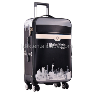 2017 eminente alta calidad pu bolsas de equipaje trolley caso del recorrido - Product Image 1