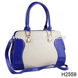 h2559 venta caliente de la moda de las señoras de cuero de la pu bolso de mano conjunta juntos bolsos de la pu - Product Image 1
