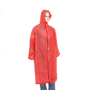 Adult Extra Large Multifarious <strong>Light</strong> Waterproof PE Plastic Disposable <strong>Raincoat</strong> - Product Image 4