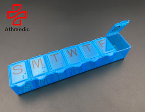 2025 athmedic 7 ngày thực phẩm hàng tuần cấp hàng ngày thuốc kế hoạch người mù chấm - Product Image 2