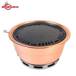 Grill <span class=keywords><strong>de</strong></span> barbecue coréen <span class=keywords><strong>de</strong></span> table sans fumée en acier inoxydable <span class=keywords><strong>de</strong></span> haute qualité pour les restaurants d'intérieur - Product Image 2