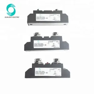 SSR DA Seri Tujuan Umum Led 3-32V DC Input 24-480V AC Output Dc Ac 150A 200A 250A Industri Ssr Solid State Relay