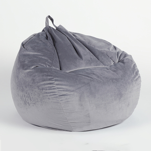 Grand sac à haricots déchirés, 2021, confortable, en forme de poire, housse amovible, couleur personnalisée