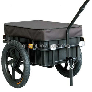Zware Fiets Trailer Cargo Carrying <span class=keywords><strong>Trolley</strong></span> Op Fiets - Product Image 2