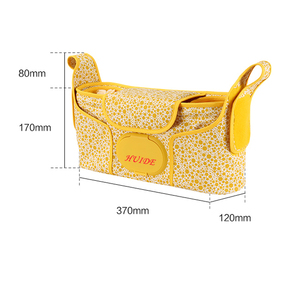 Bolsa <span class=keywords><strong>de</strong></span> <span class=keywords><strong>pañales</strong></span> compacta Floral, correa <span class=keywords><strong>de</strong></span> hombro acolchada, ajuste Universal, organizador <span class=keywords><strong>de</strong></span> cochecito <span class=keywords><strong>de</strong></span> bebé multibolsillo duradero, bolsa <span class=keywords><strong>de</strong></span> mano - Product Image 3