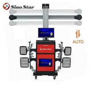 Nouvelle conception 3D d'alignement des roues/équipement de garage fournisseur/camion roue alignement et équilibrage des roues avec CE SS-3D-A4 PLUS