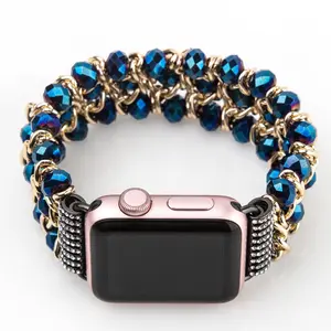Luxurious Crystal 38mm/42mm Jewelry Watch Band with Adapter for Apple Iwatch Band Strap Girls Love it