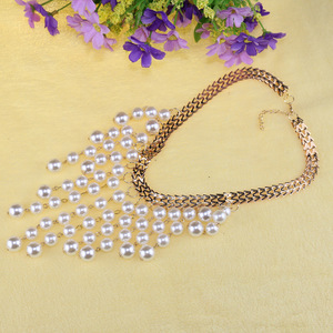 Collar <span class=keywords><strong>de</strong></span> <span class=keywords><strong>Perlas</strong></span> Artificiales <span class=keywords><strong>de</strong></span> Estilo Antiguo con Colgante <span class=keywords><strong>de</strong></span> Cadena <span class=keywords><strong>de</strong></span> <span class=keywords><strong>Perlas</strong></span> <span class=keywords><strong>de</strong></span> Varias Capas - Product Image 5
