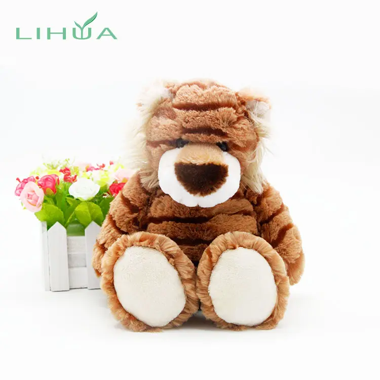 Custom Most Popular Eco Friendly Plush Stuffed Lion Doll Toy