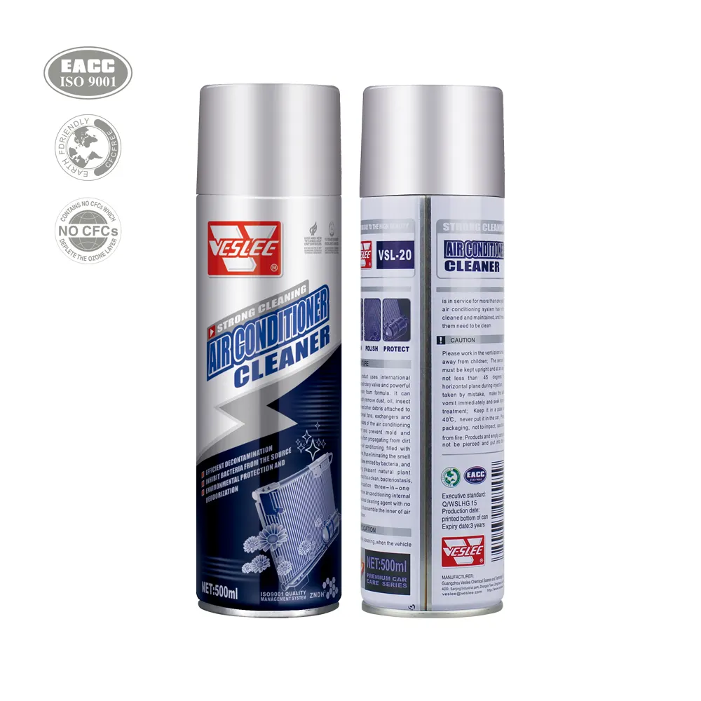 fast cleaning car air purifier spray aerosol auto air conditioning cooling system car air conditioner cleaner spray