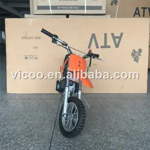 50cc מיני אופני עפר moto 49cc ילדים מוטוקרוס 2 שבץ סגסוגת למשוך להתחיל ילד אופניים