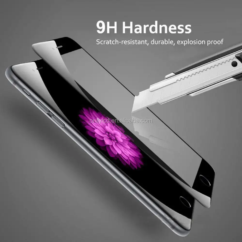 Pelindung Layar Tempered Glass Terbaik, Pelindung Layar Tempered Glass 9H Ultra Tipis 0.2Mm untuk Iphone Tempered Glass