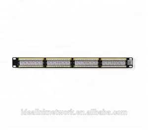 2016 neueste Blank Patch Panel 16 Port (Nehmen mit Cat5e & 6 Module Jack)