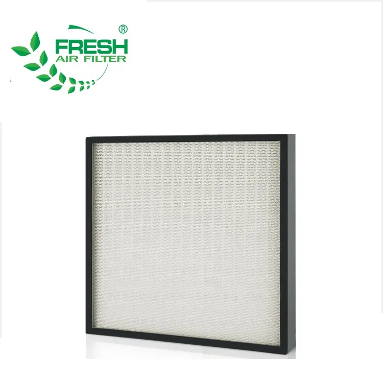 High efficiency Mini pleat purifier air HEPA filter and ULPA filter for air conditioning system