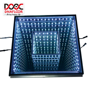 Pista de Baile con Espejo de Ilusión Infinita de Túnel del Tiempo Doble 3D para Fiestas, Bodas y Eventos - Product Image 6