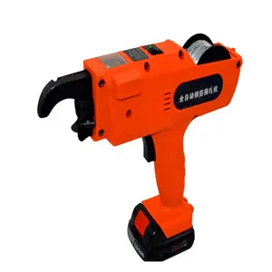 Handheld steel bar strapper automatic rebar knot tying machine