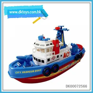 4CH Remote-Controlled Simulation Cartoon City Harbour Boat Kids Toy With EN71 ASTM Certificate