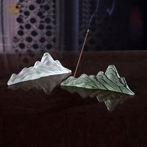 Soporte <span class=keywords><strong>de</strong></span> <span class=keywords><strong>incienso</strong></span> Zen Life para mesa <span class=keywords><strong>de</strong></span> té, accesorio <span class=keywords><strong>de</strong></span> decoración <span class=keywords><strong>de</strong></span> escritorio <span class=keywords><strong>de</strong></span> cristal hecho a mano - Product Image 1