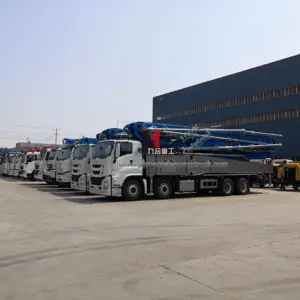 JIUHE工場価格30m 38m 52m 58m 62mトラック搭載コンクリートブームポンプコンクリートトラックポンプ