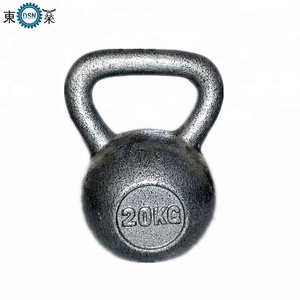 Kettlebell in Ghisa da 35 kg Personalizzato per Fitness Maschile con Logo - Product Image 6