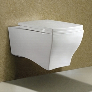 WC mural de qualité supérieure, homologué CE, design élégant, sanitaires de qualité supérieure, WC mural pour la vente en gros/OEM - Product Image 3