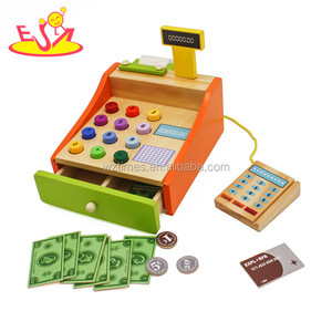 Nueva moda bebé de madera <span class=keywords><strong>caja</strong></span> <span class=keywords><strong>registradora</strong></span> de juguete interesante niños de madera <span class=keywords><strong>caja</strong></span> <span class=keywords><strong>registradora</strong></span> para al por mayor W10A063 - Product Image 2