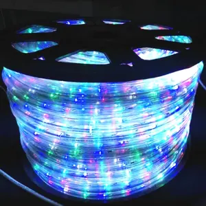 Corde lumineuse led flexible multicolore, imperméable, en PVC, pour décoration de noël, 10m 110 m, 220v 100 v