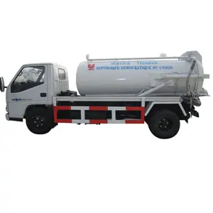 3-5t Mini JMC Abwasser wagen zum Verkauf Abwasser pumpe LKW Kot Saug wagen