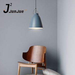 Accesorios de decoración de Interior de estilo moderno, lámparas colgantes Led industriales, cubierta de lámpara de hierro - Product Image 4