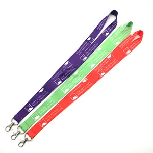 Best sale custom heat transfer printed gifts alcohol brand lanyards