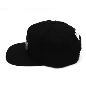 Piastra di Metallo personalizzato Snapback Hats Appartamento Bill Cappello di Lana di Poliestere - Product Image 6
