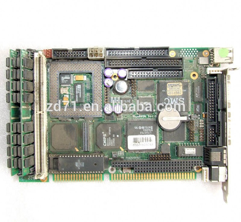 マザーボードとCPU PCB20100163 68601503043産業用マザーボード586 CPUカードテスト済み