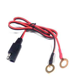Cavo per caricabatterie con porta fusibile, connettore a sgancio rapido SAE a terminale ad anello, cablaggio a 2 pin per moto, <span class=keywords><strong>auto</strong></span>, trattore - Product Image 3