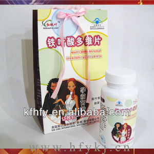 Product unique Functional Foods iron + folic acid + multivitamin tablets - Product Image 1