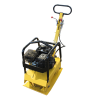Compact portatif pour sols de route, machine avec plaques, moteur honda gx160