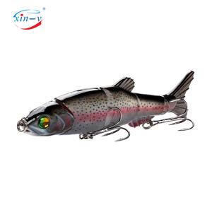 Señuelo de pesca multiarticulado <span class=keywords><strong>Sunfish</strong></span> Cebo duro de 4 Swimbait de hundimiento lento segmentado - Product Image 2