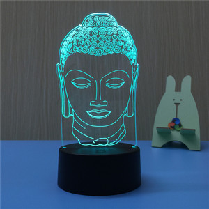Led illusion quang ánh sáng ban đêm <span class=keywords><strong>3D</strong></span> Tôn Giáo Bảng Trang Trí Đèn <span class=keywords><strong>3d</strong></span> Led Ánh Sáng Ban Đêm - Product Image 1