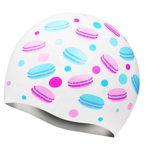 Bonitos gorros <span class=keywords><strong>de</strong></span> natación negros y amarillos - Product Image 2