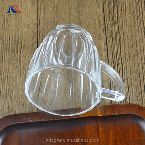 Haushalts waren 250ml Klarglas Tee tasse mit Griff 25CL Milch kaffeetasse 9oz Taza De Vidrio De Cafe China Glaswaren fabrik - Product Image 2