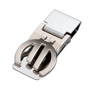 कस्टम लोगो प्लेटिंग स्टेनलेस स्टील धातु मनी क्लिप - Product Image 4