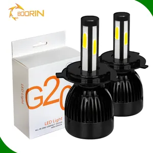 Boorin/Matec G20 car headlight Super powerful Auto bulbs G5 80w cob bulb h4,h7,h15,h5,d2s,880,h11,h13 G20 LED headlight bulb