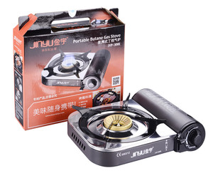 Réchaud à gaz ONE <span class=keywords><strong>Propane</strong></span> <span class=keywords><strong>ou</strong></span> <span class=keywords><strong>Butane</strong></span> JinYu300E Réchaud à gaz portable à double carburant pour le <span class=keywords><strong>camping</strong></span> et la randonnée avec étui de transport - Product Image 6