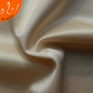 Venta al por mayor poliamida elastano brillante tela de malla para sujetador y la ropa interior