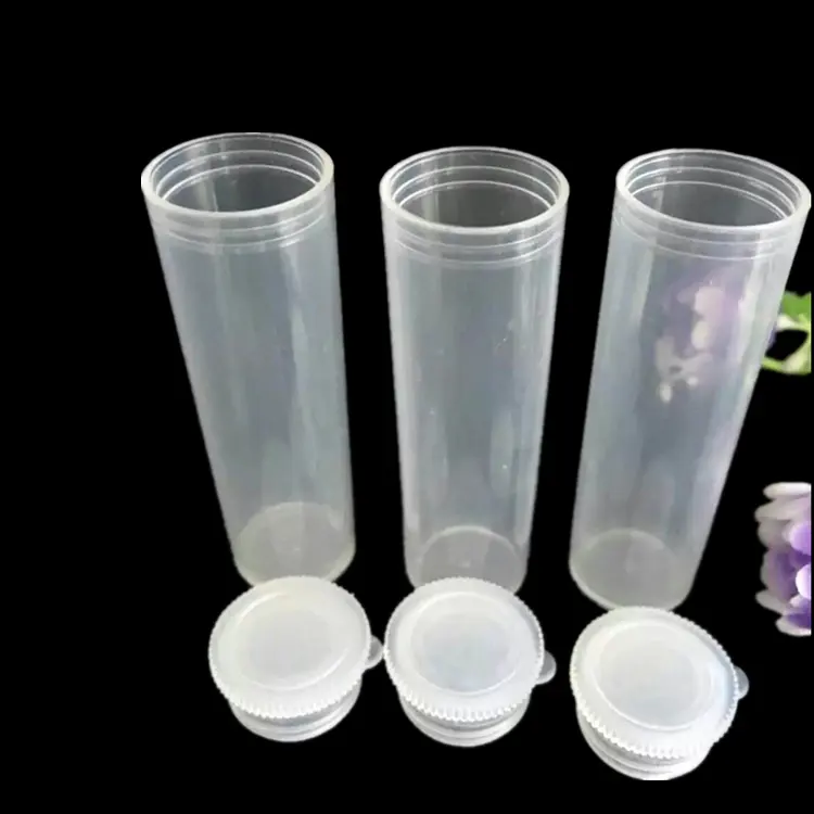 PP Plastic Transparent Pipe Powder transparent tube Made in China 8g 10g medicine management